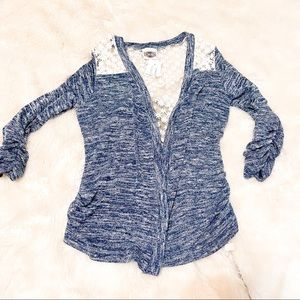 Rod’s Western Wear | light blue floral cardigan size small NWT